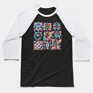 an abstract t-shirt design Baseball T-Shirt